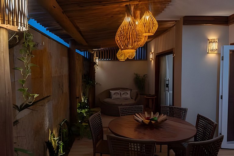 Rústico, charmoso com vista mar, piscina e Pipa/Ocean Breeze