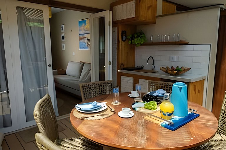 Rústico, charmoso com vista mar, piscina e Pipa/Ocean Breeze