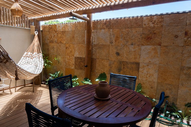 Sustainable Retreat in Pipa with Pool and View