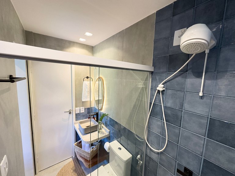 Varanda com Vista para Mata+Piscina|Brisa da Mata