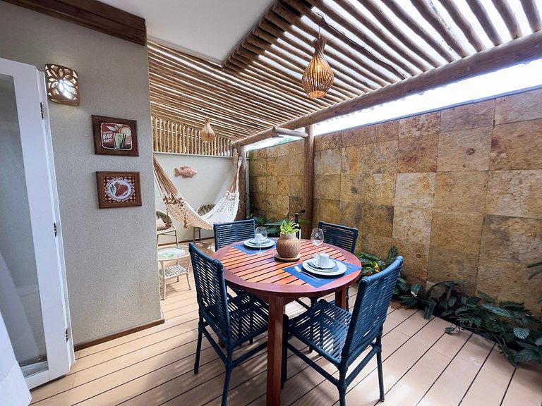 Sustainable Retreat in Pipa with Pool and View