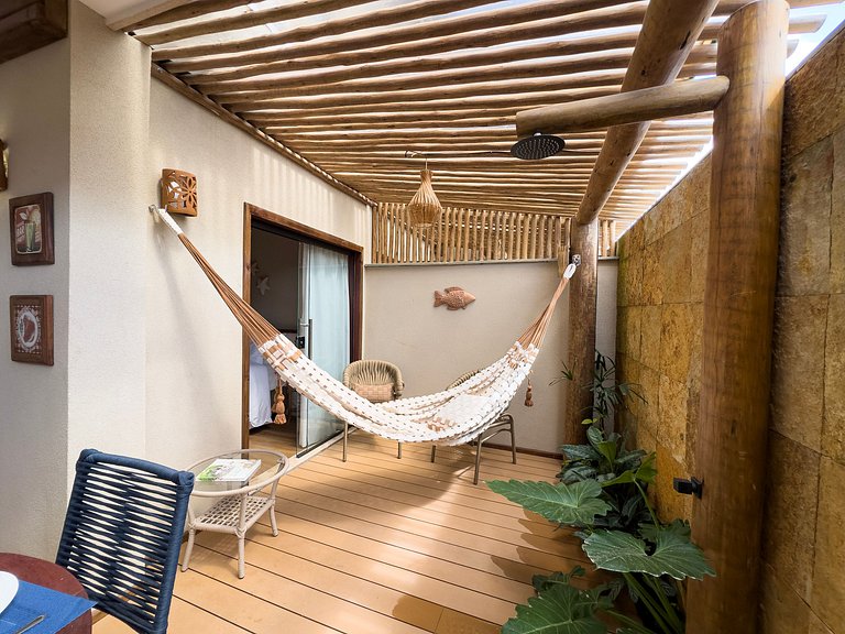 Sustainable Retreat in Pipa with Pool and View